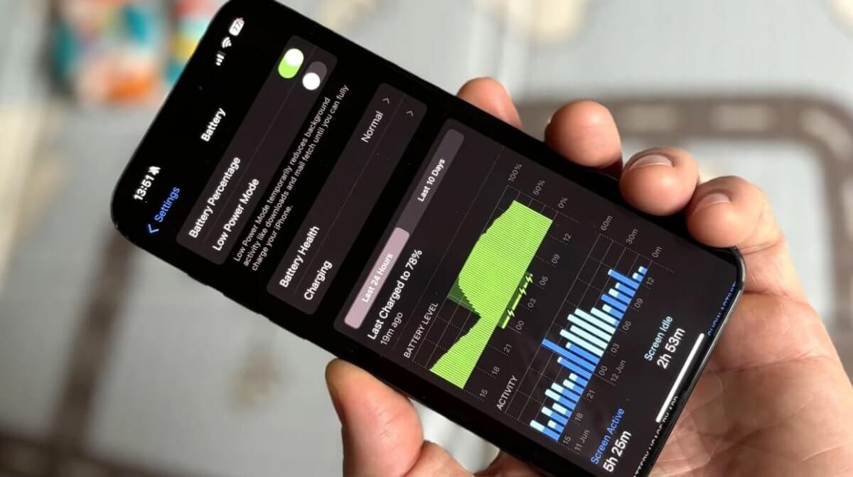Пользователи iPhone жалуются на быстрый разряд батареи в iOS 18