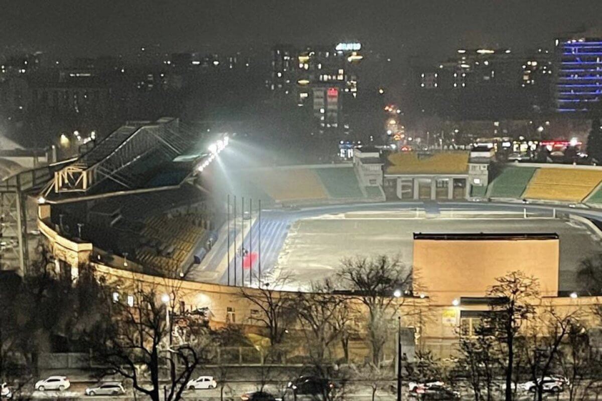 Стало известно, что произошло на Центральном стадионе Алматы