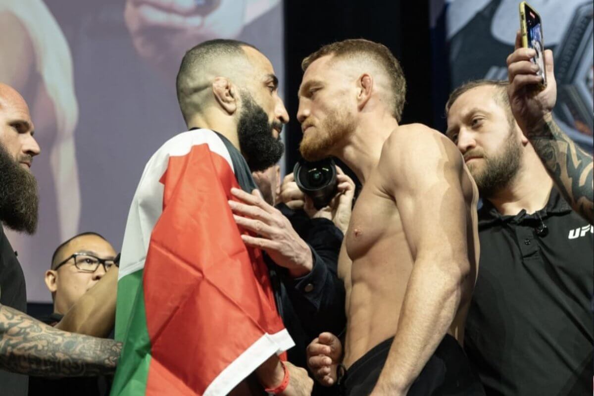 Финальная дуэль взглядов прошла на UFC 315 (видео)