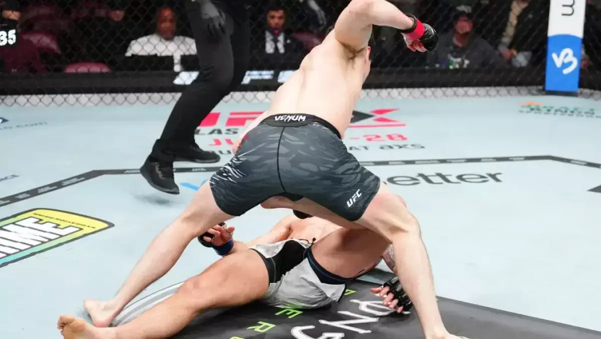 Мэлотт мощным ударом завершил бой с Радтке на UFC 315(Видео)