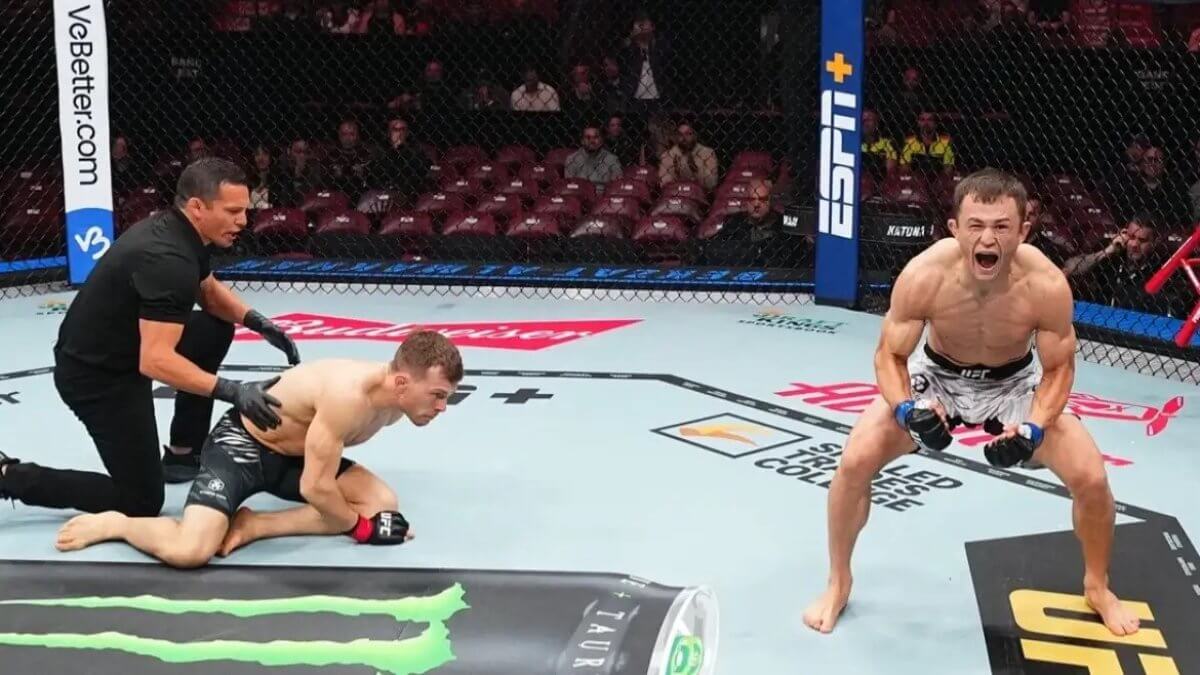 "Туранский воин": казаха высоко оценили в UFC