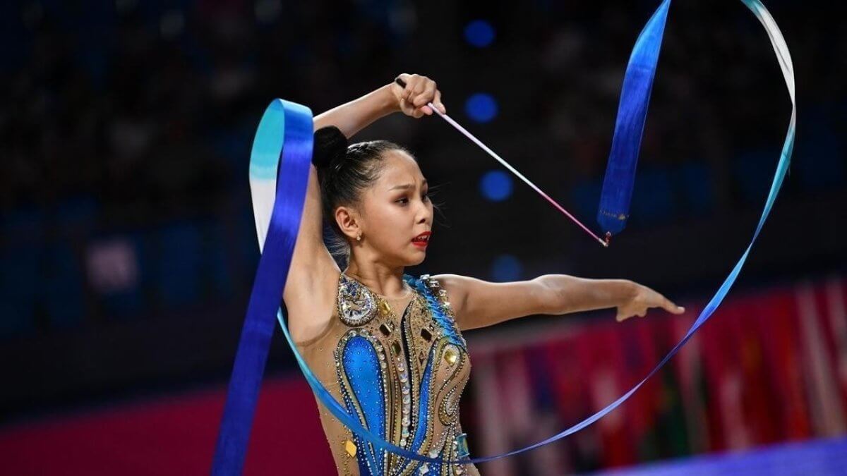 Казахстанская гимнастка стала чемпионкой Азии в Сингапуре