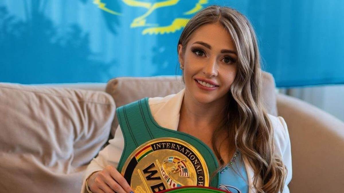 Самая сексуальная боксерша Казахстана идет на исторический бой