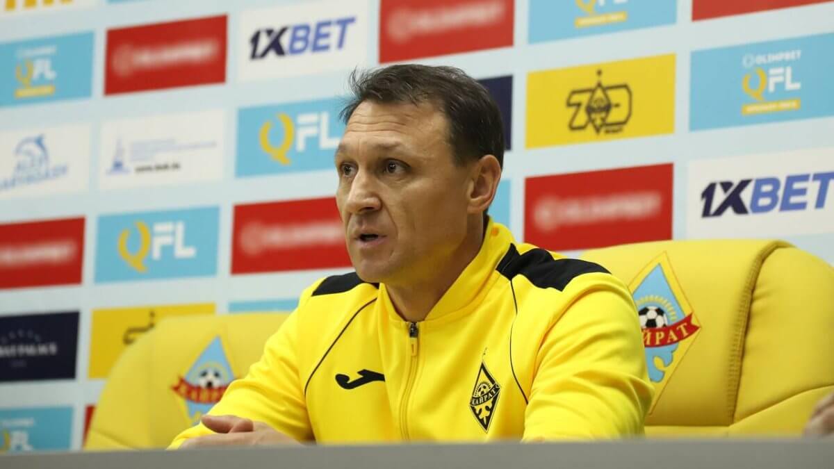 Алматинский "Кайрат" рассказал о судьбе главного тренера