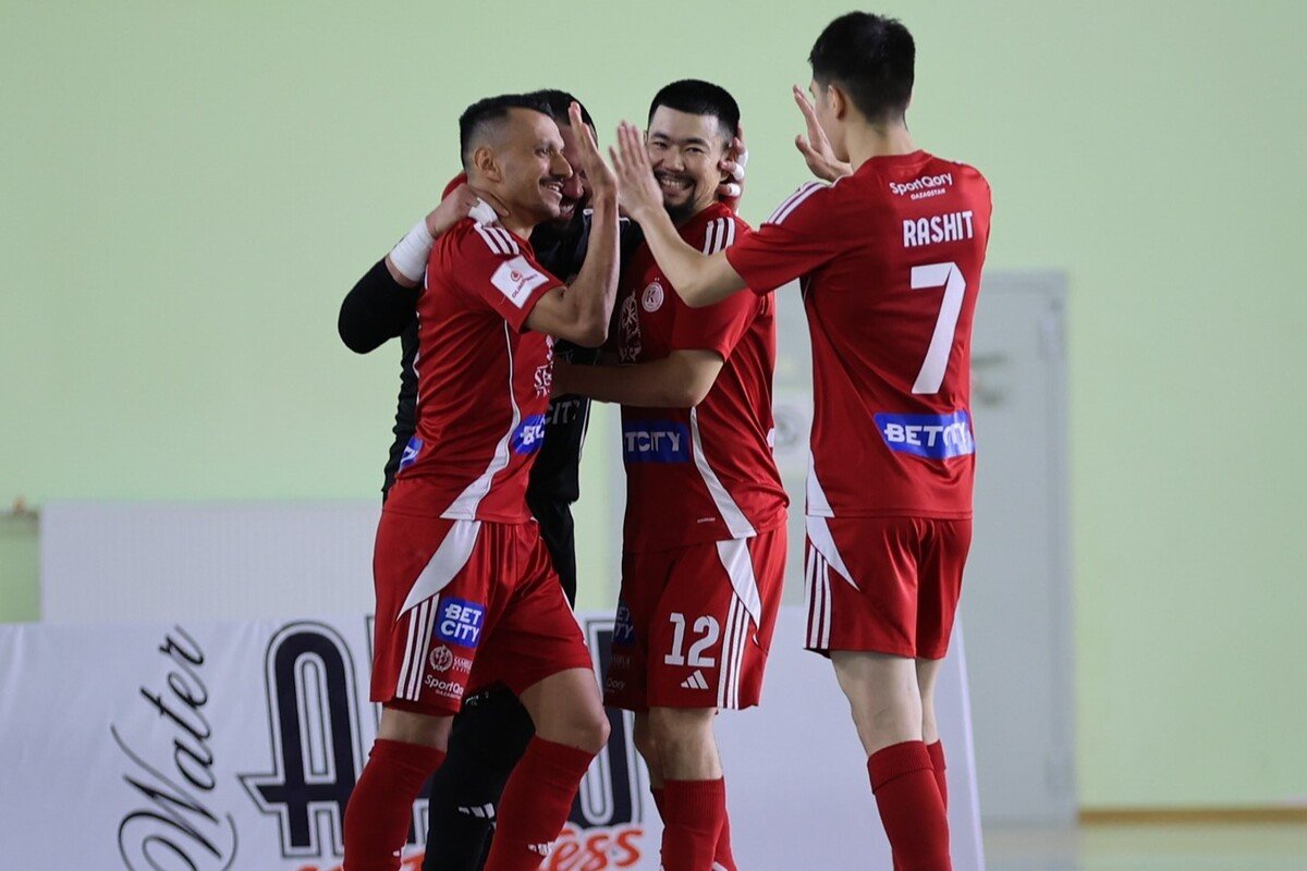 "Кайрат" уверенно разобрался с "Атырау" в плей-офф Чемпионата Казахстана