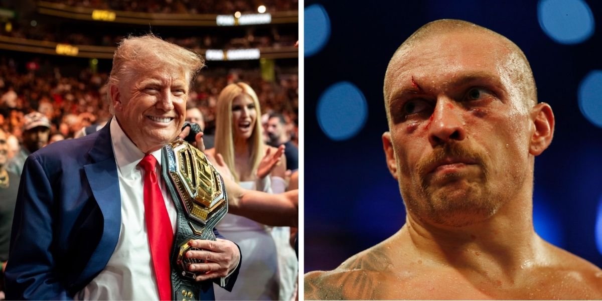Александр Усик бросил вызов Дональду Трампу