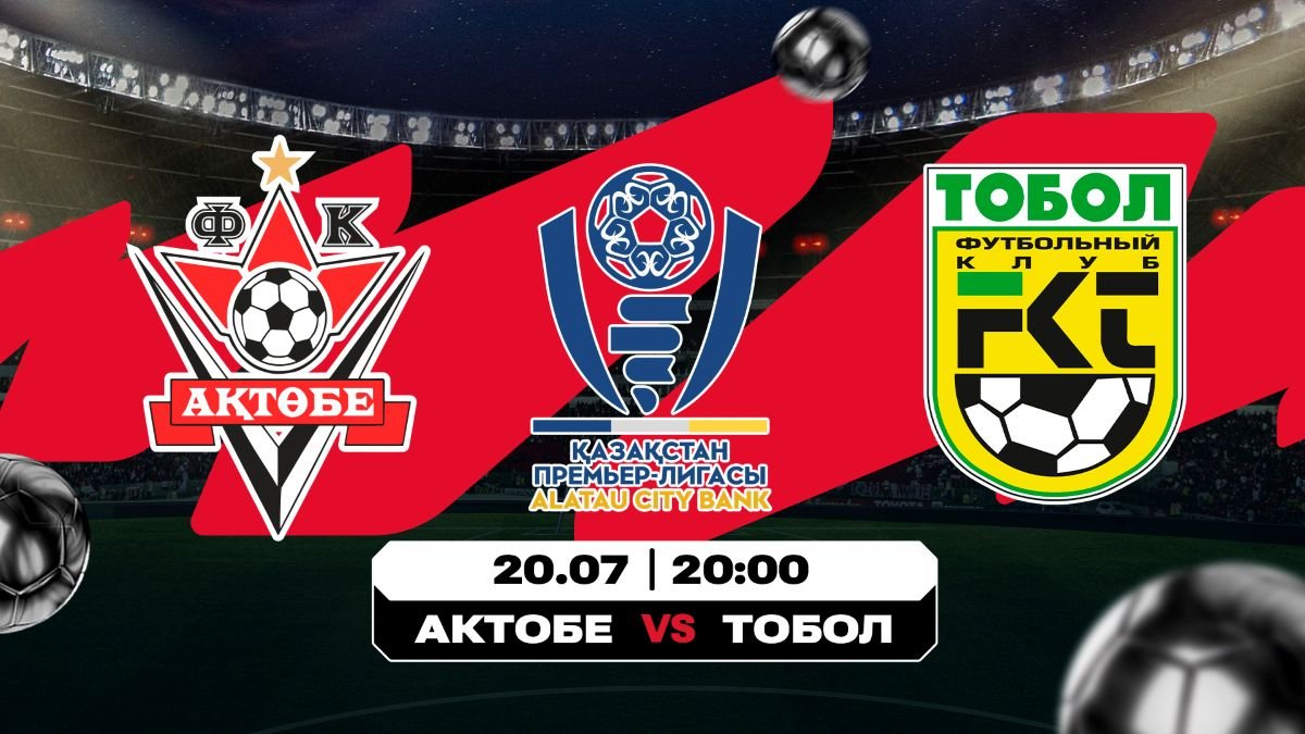 Сможет ли «Актобе» выиграть у «Тобола» впервые за три года?
