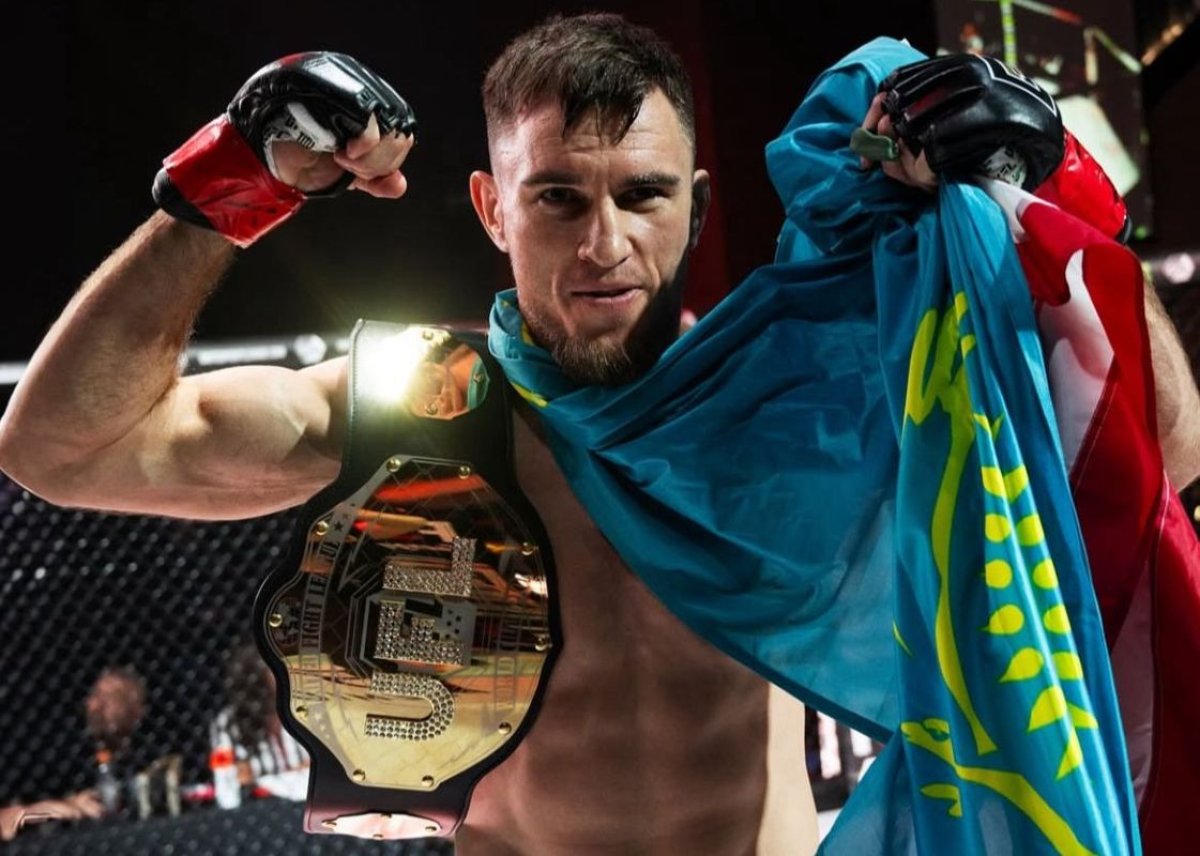 Триумфом завершился матч казахстанского бойца в UFC