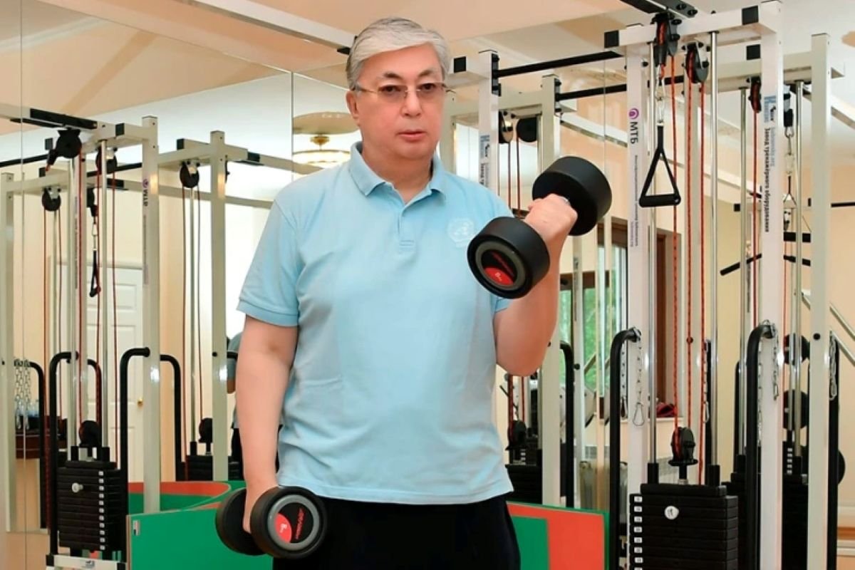 Стало известно о любимом виде спорта президента Токаева
