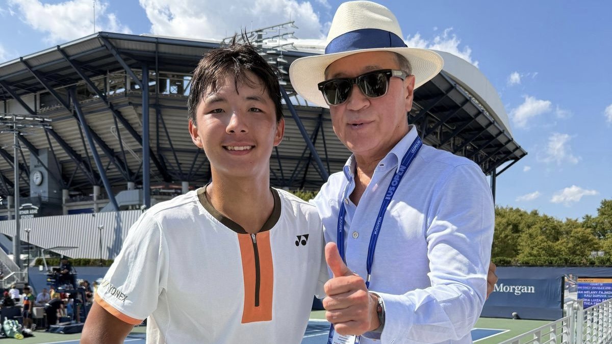Зангар Нурланулы впервые в карьере вышел в четвертьфинал юниорского US Open