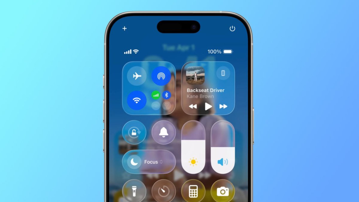 Вышла iOS 26 с революционным «стеклянным» дизайном