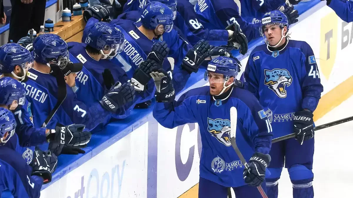 Драка произошла в матче «Барыса» в КХЛ