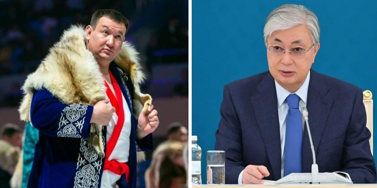 Президент Токаев поздравил лучшего казахского борца