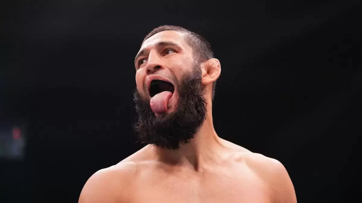Хамзат Чимаев высмеял соперника после поражения на турнире UFC Fight Night 262