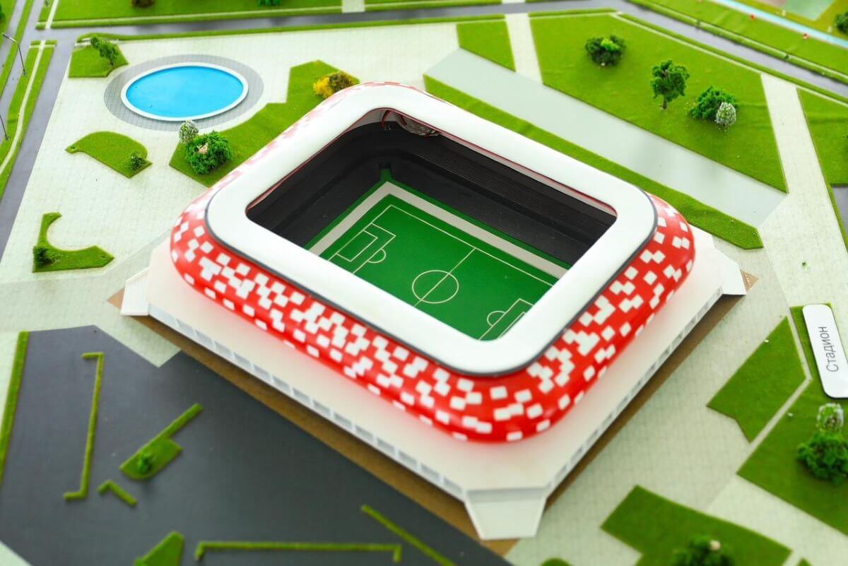 В Актобе начали строительство стадиона мирового уровня