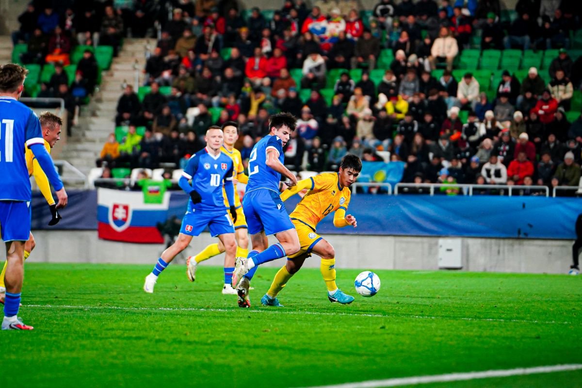 В Европе достойно оценили молодых футболистов сборной Казахстана