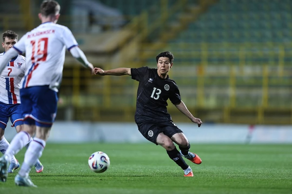 Сборная Казахстана проиграла Фарерским островам