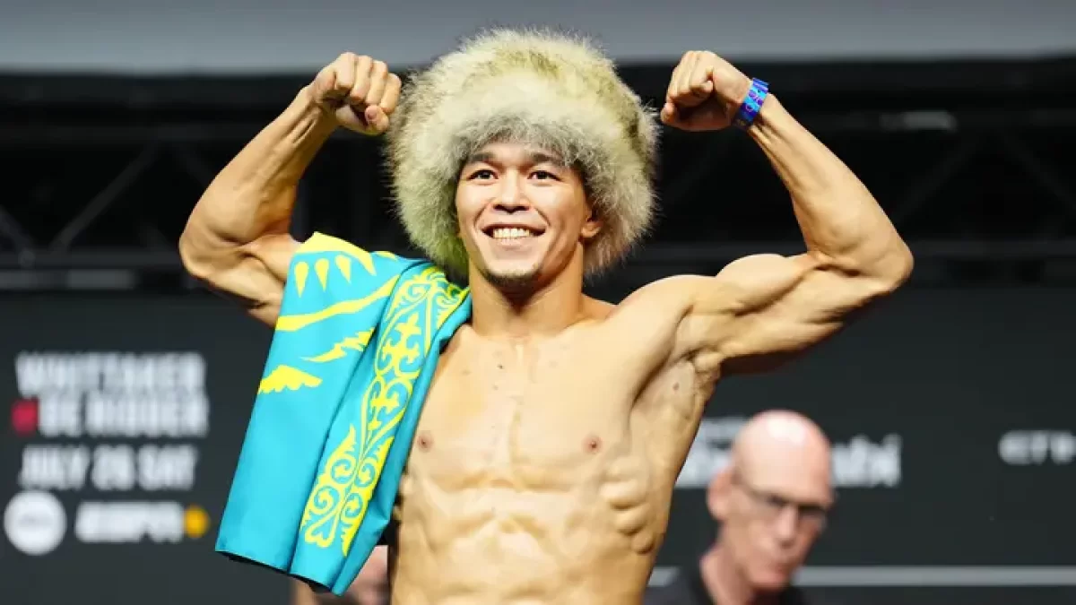 Асу Алмабаев поднялся в рейтинге UFC