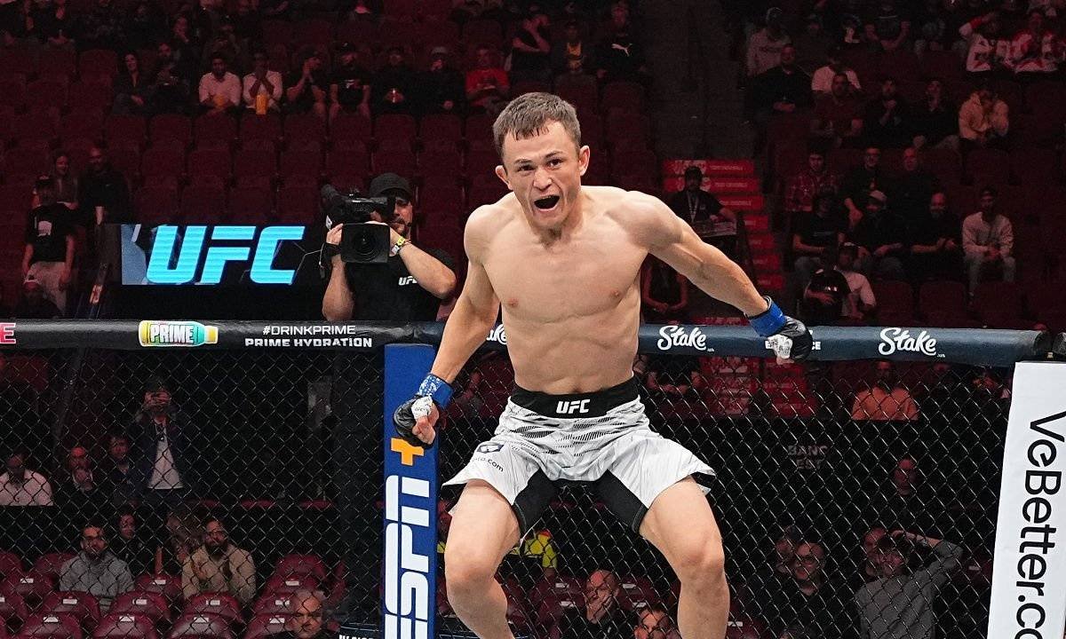 Казахстанец Бекзат Алмахан потерпел поражение от Топурии на UFC