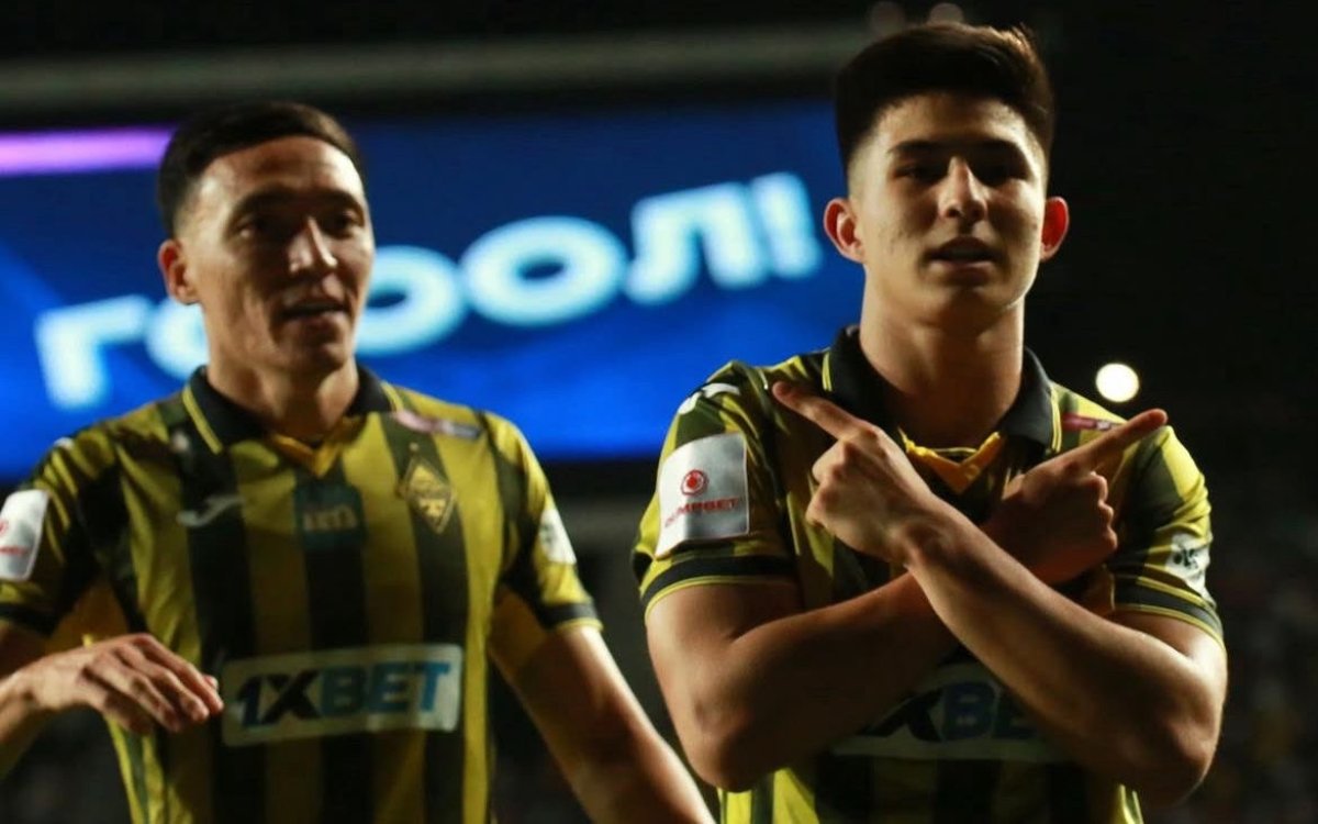 Дастан Сатпаев стал первым казахом, забившим в Лиге Чемпионов