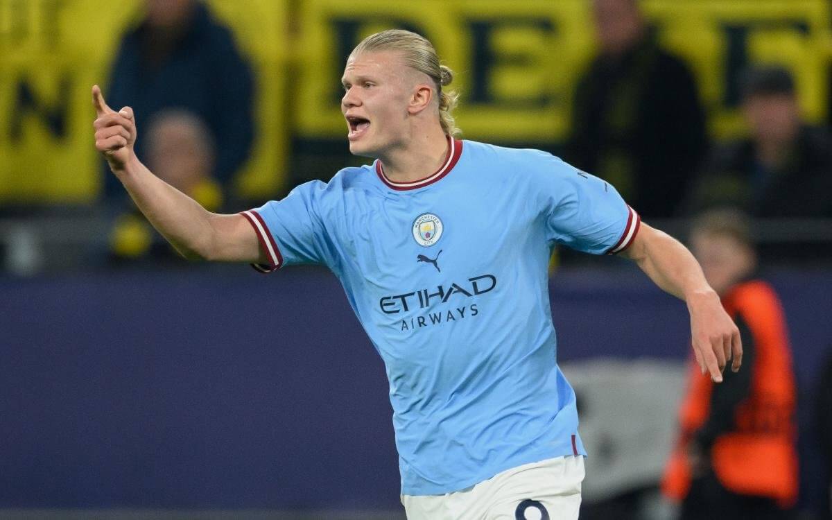 Холанд быстрее всех в истории АПЛ забил 100 голов