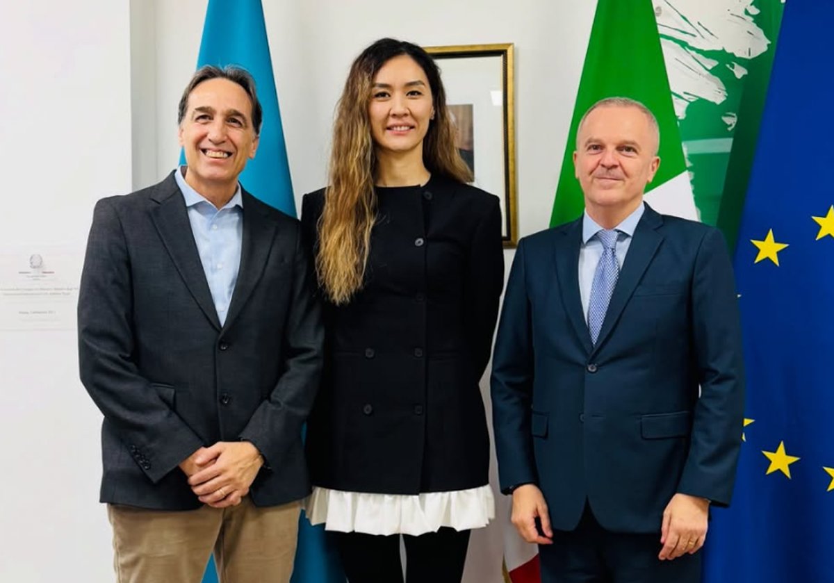 Казахстанская волейболистка стала лицом итальянского бренда Errea