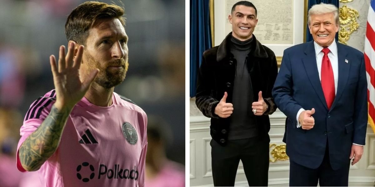 Роналду уже встречался с Трампом: Месси вынужден ехать в Белый дом
