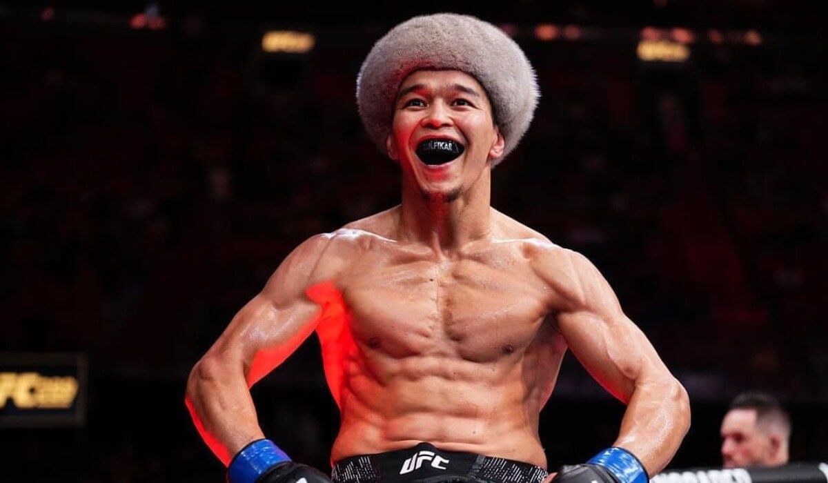 Асу Алмабаев опустился в рейтинге наилегчайшего веса UFC