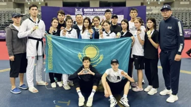 Казахстанские таэквондисты завоевали шесть золотых медалей в Катаре