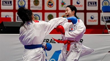 Казахстанские каратисты завоевали 7 медалей в первый день Чемпионата Азии