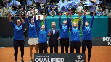 Женская сборная Казахстана по теннису вошла в топ-10 в мировом рейтинге