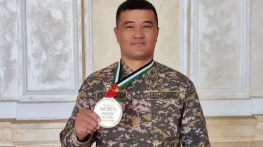 Казахстанский военнослужащий завоевал "золото" на международном турнире по джиу-джитсу