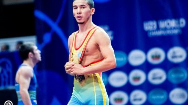 Казахстанский борец завоевал золотую медаль чемпионата мира