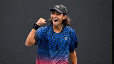 Как прошел исторический матч 16-летнего казахстанца на Australian Open