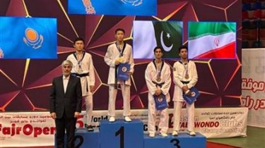 Казахстанские таеквондисты забрали восемь медалей с президентского кубка в Иране