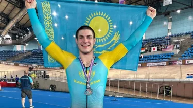 Велосипедисты из Казахстана завоевали "бронзу" в последний день чемпионата Азии
