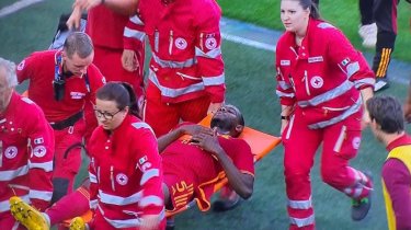 Игрок «Ромы» упал в обморок во время матча