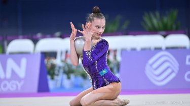 Казахстанская гимнастка выиграла две медали международного турнира в Португалии