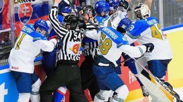 Cтало известно место сборной Казахстана в турнирной таблице чемпионата мира по хоккею в Чехии