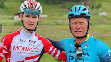 Сын Александра Винокурова стал чемпионом Азии по велоспорту