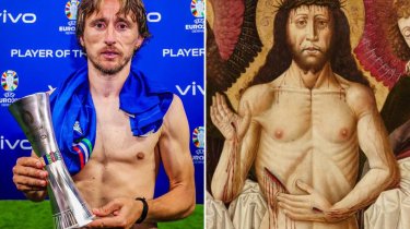 Хорватского футболиста сравнили с Иисусом Христом