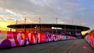 Стадион "Стад де Франс" главная спортивная арена Олимпийских Игр