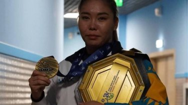 Казахстанская спортсменка стала чемпионкой мира по ММА