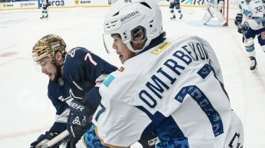 "Барыс" сделал подарок своему сопернику в его 1000-й игре в КХЛ