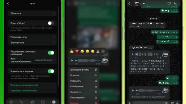 WhatsApp запустил бесплатную расшифровку голосовых сообщений на русском языке