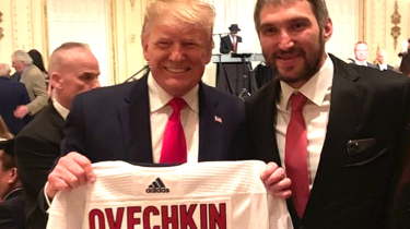 Трамп отреагировал на рекорд Овечкина