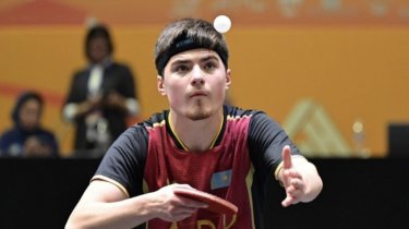 Юный казахстанец выиграл международный турнир по настольному теннису во Франции
