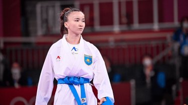Казахстанская каратистка выиграла "золото" престижного турнира в Египте