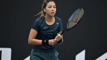 Зарина Дияс с разгромом вышла в 1/4 финала теннисного турнира в Японии