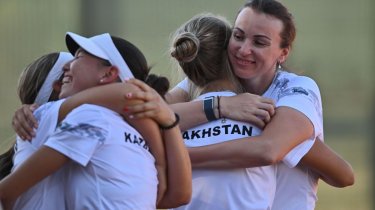 Юниорская сборная Казахстана триумфально вышла в финала ЧМ по теннису
